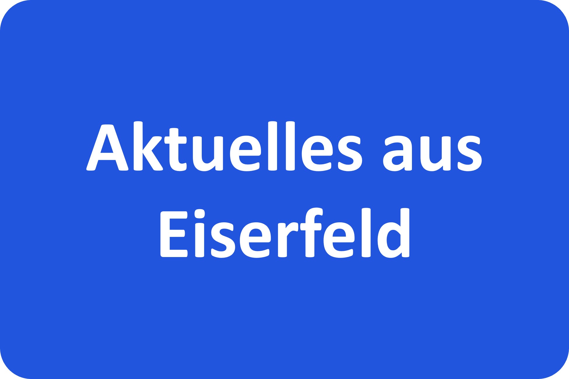 Aktuelles aus Eiserfeld