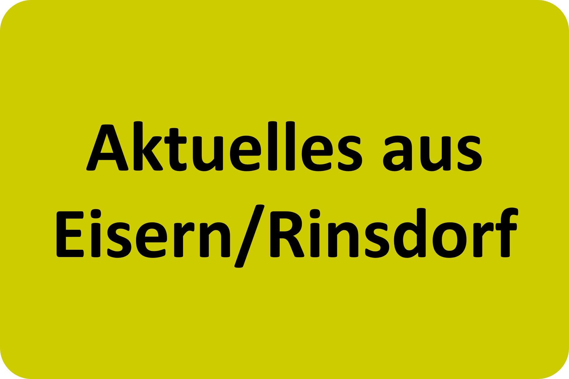 Aktuelles aus Eisern und Rinsdorf