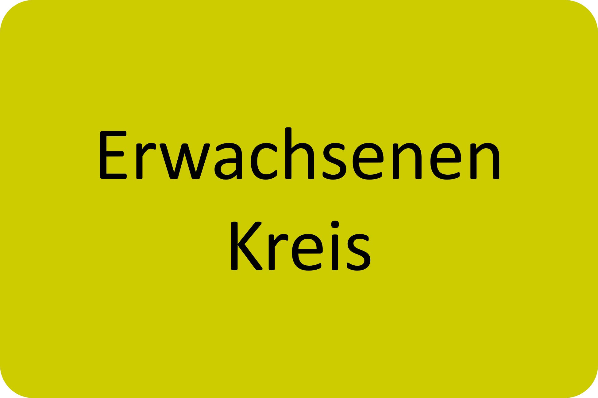 Erwachsenen Kreis Eisern