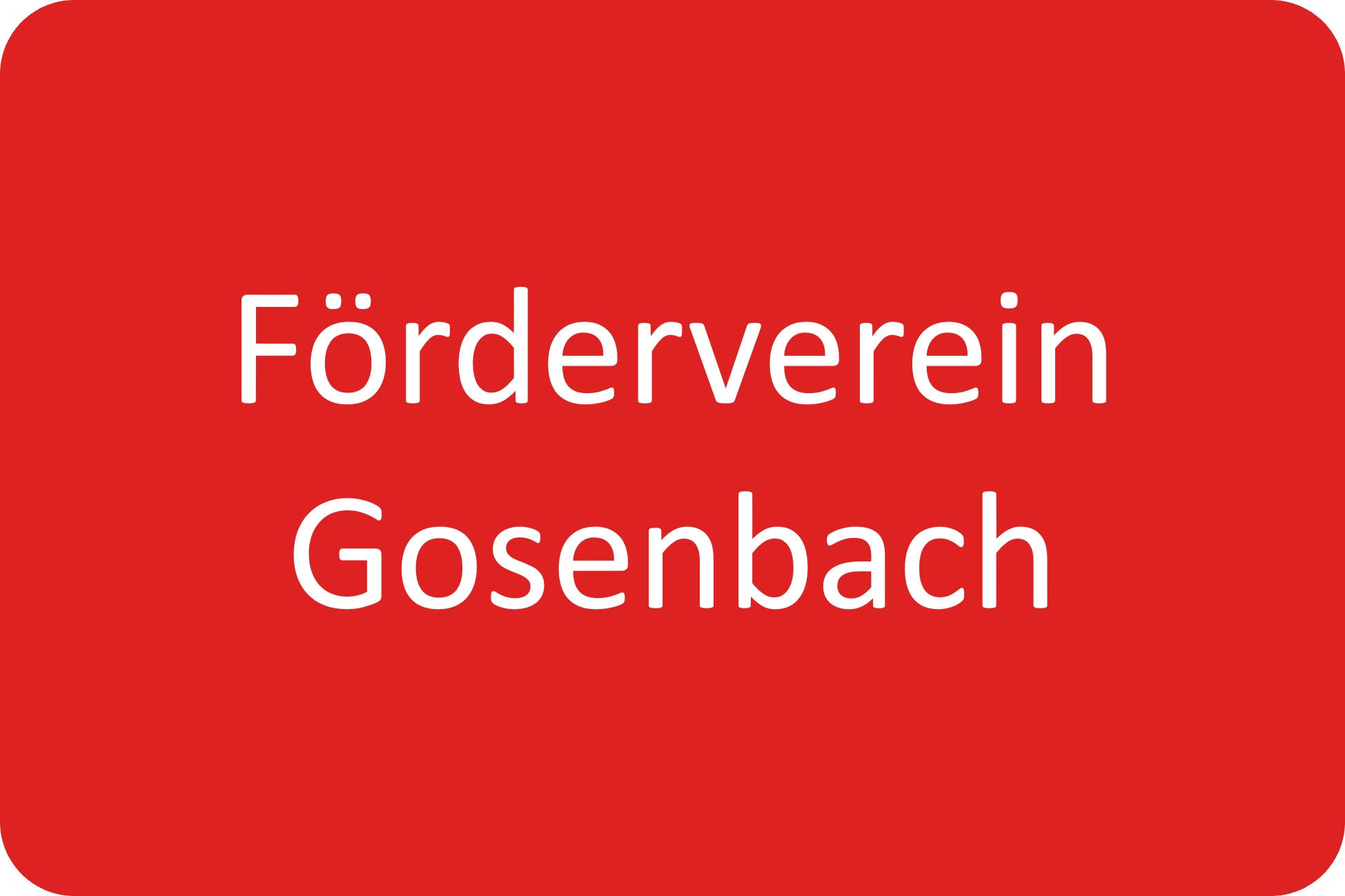 Förderverein Gosenbach