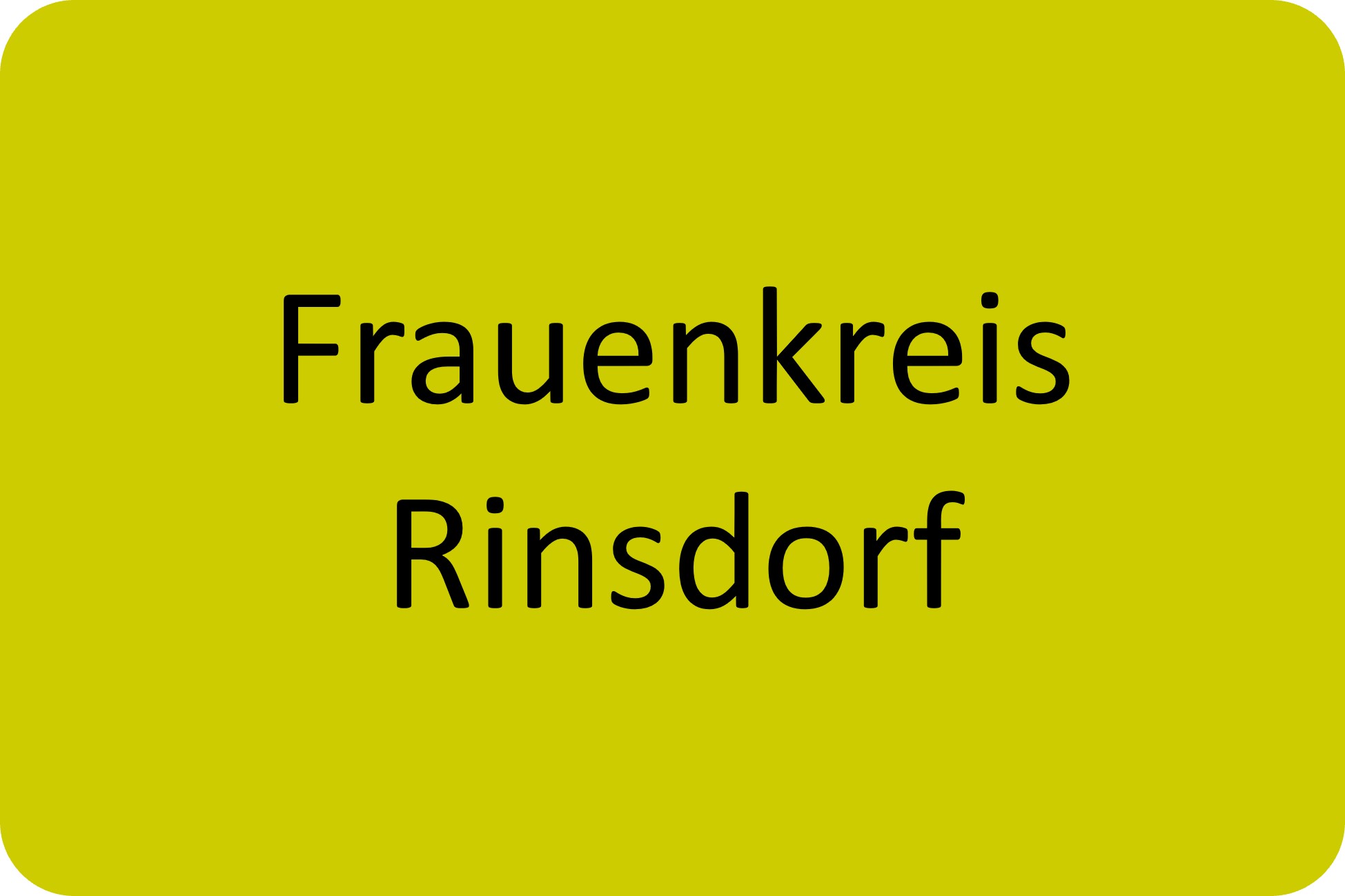 Frauenkreis Rinsdorf