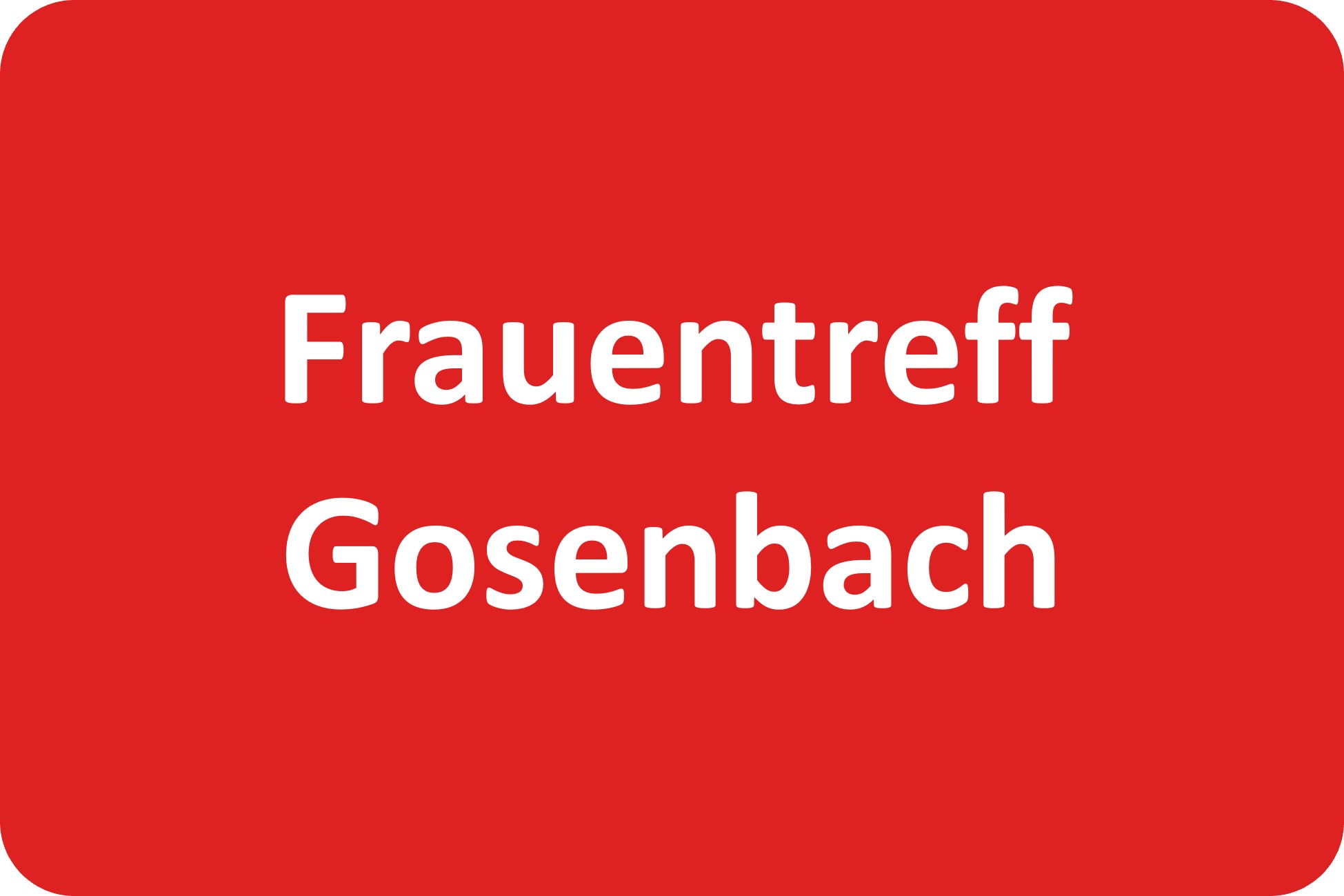 Frauentreff Gosenbach