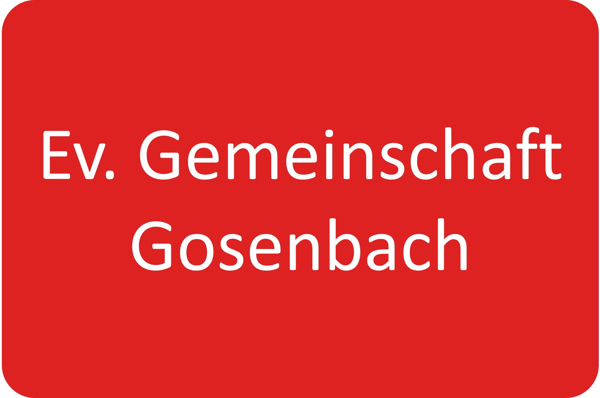 Ev. Gemeinschaft Gosenbach