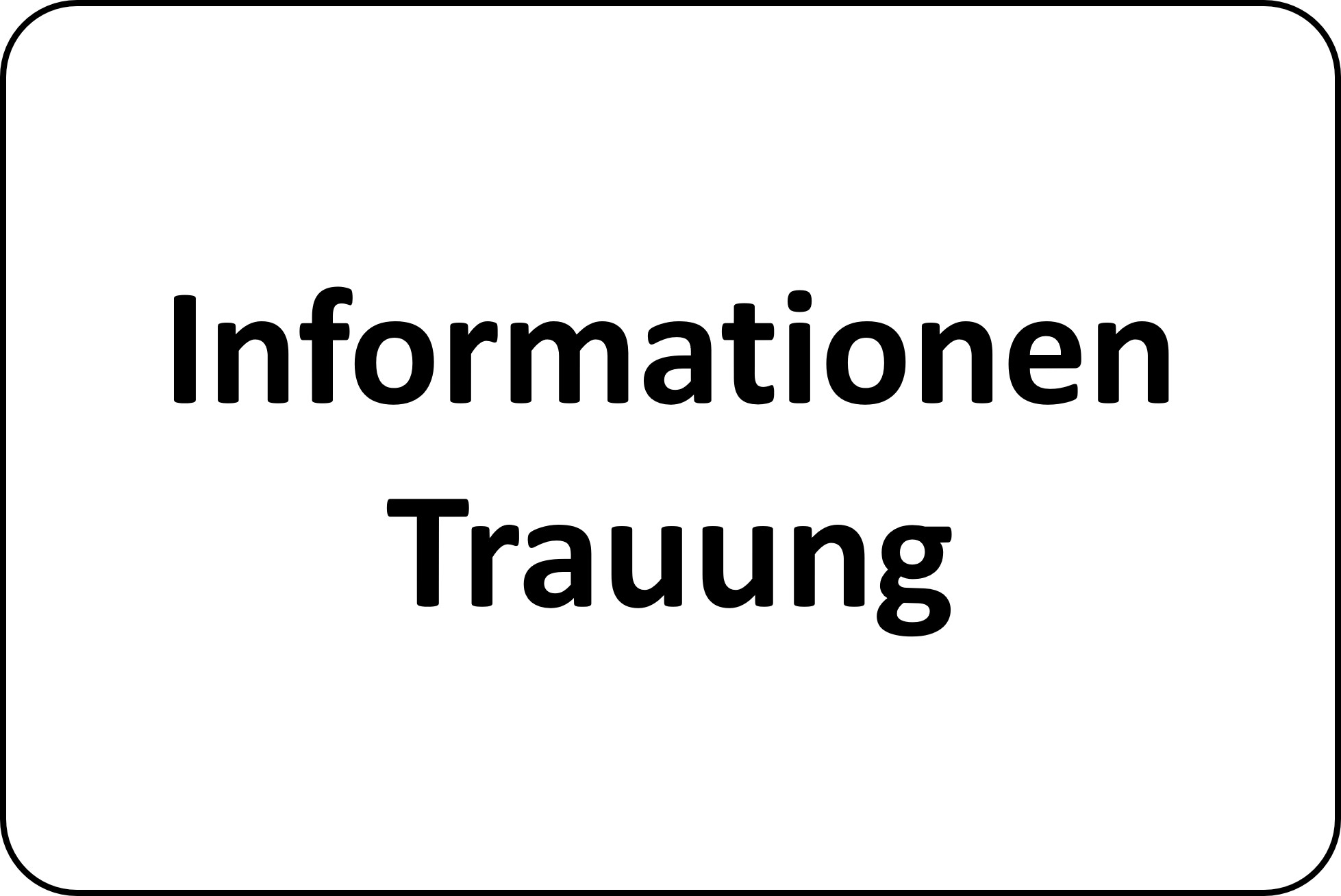 Informationen zur Trauung