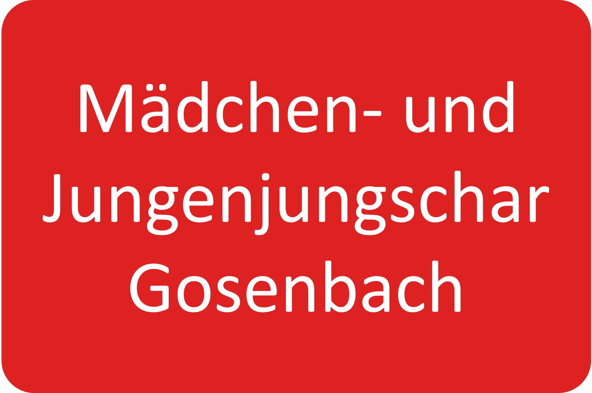 CVJM Mädchen- und Jungenjungschar Gosenbach