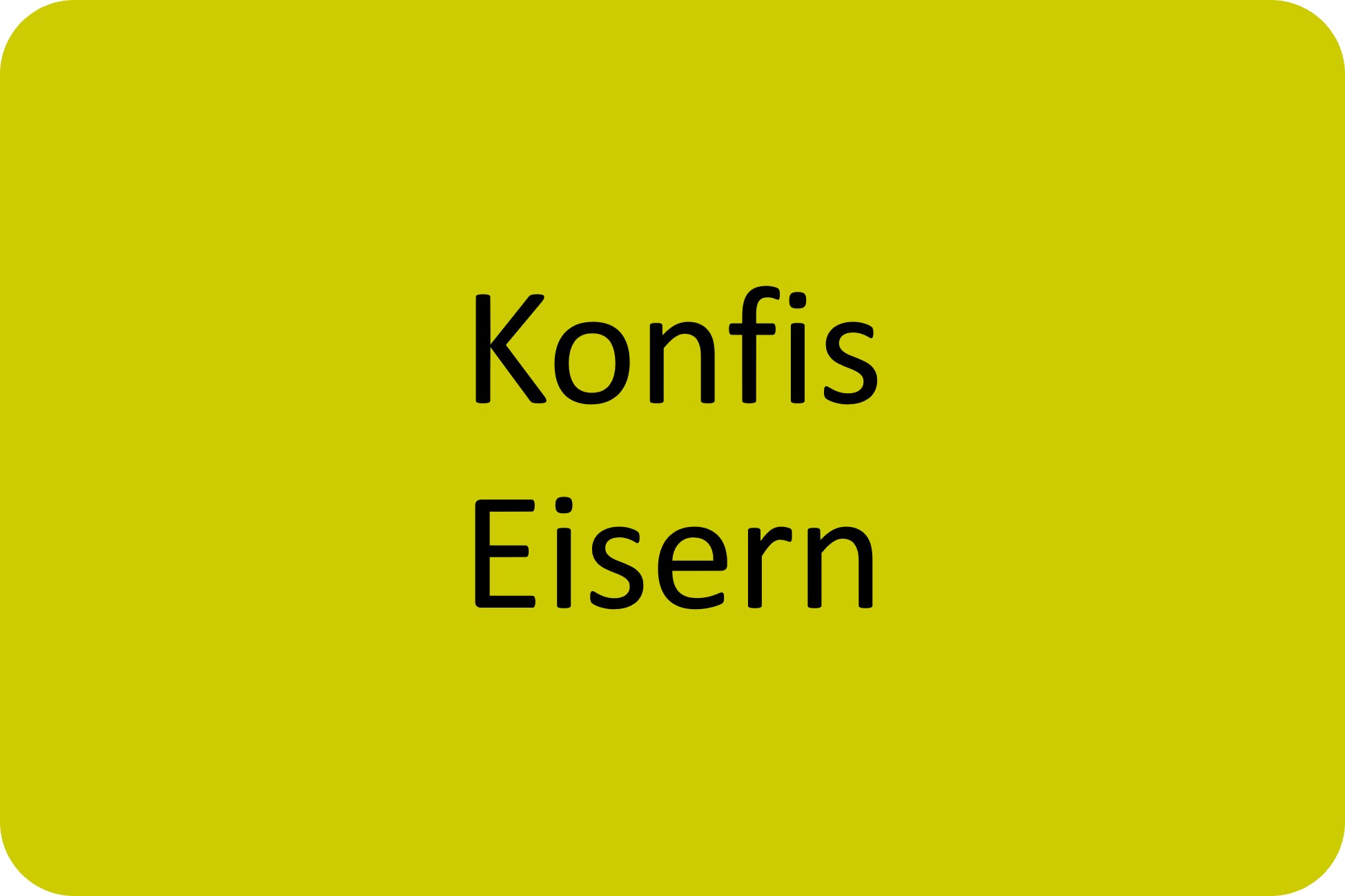 Konfis Eisern