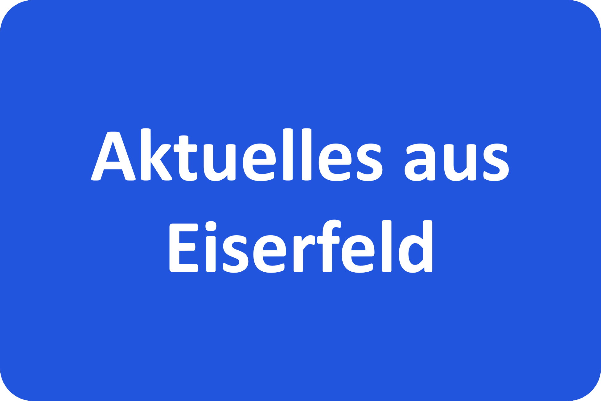 Aktuelles aus Eiserfeld