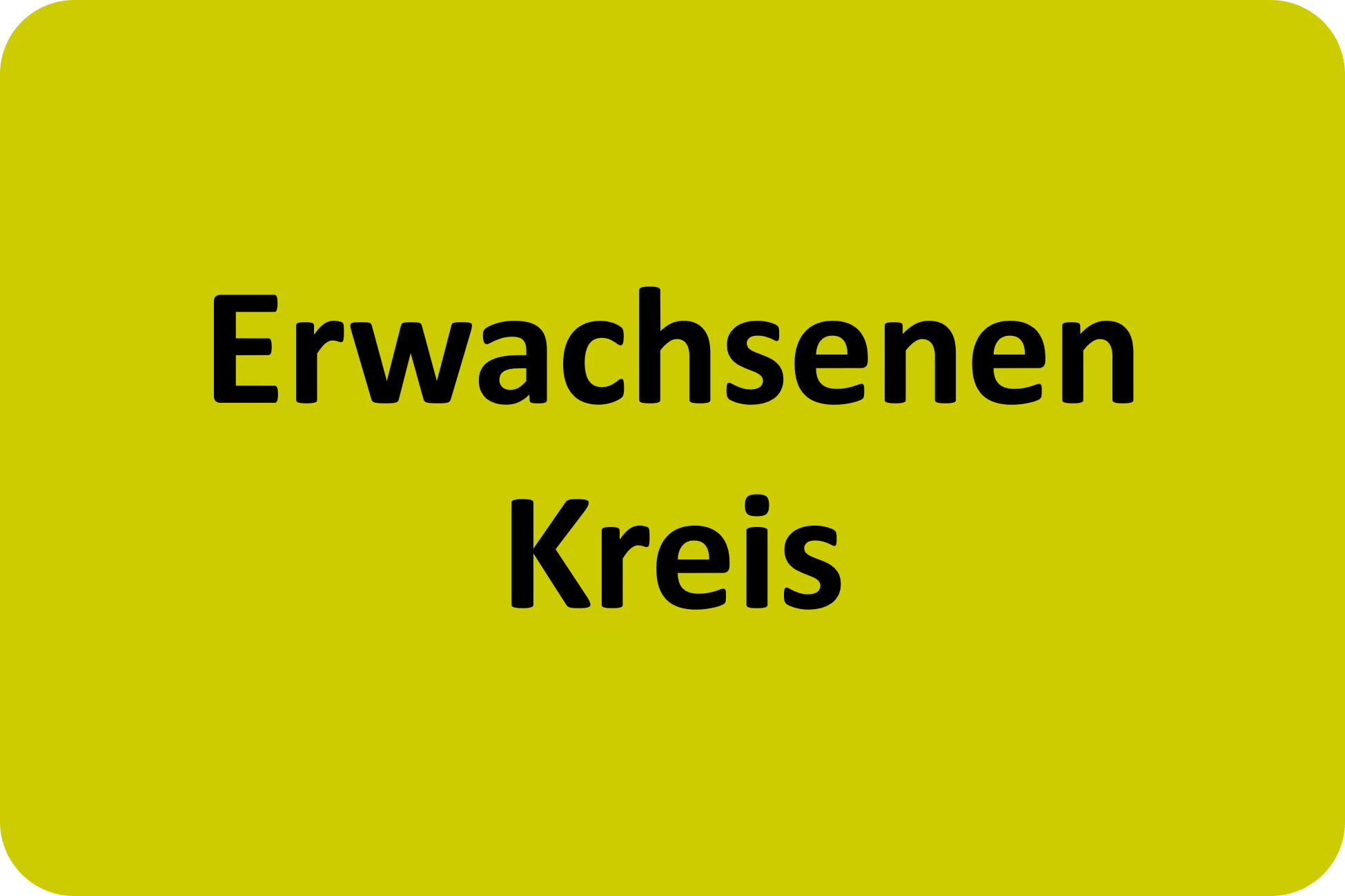 Erwachsenen Kreis Eisern