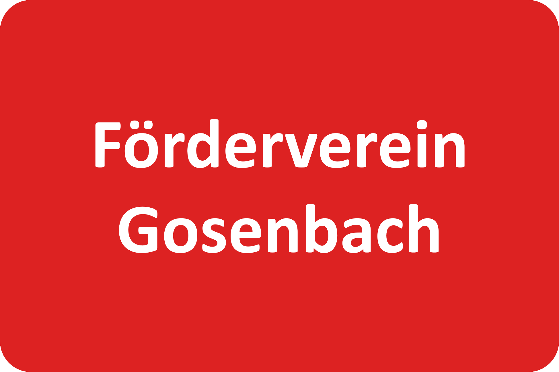 Förderverein Gosenbach