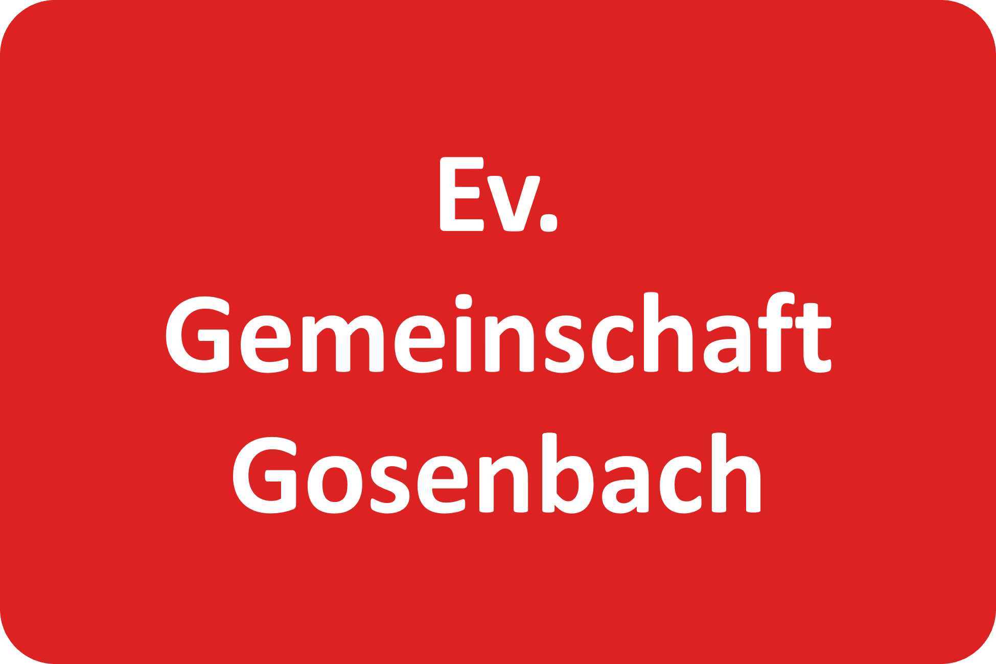 Ev. Gemeinschaft Gosenbach