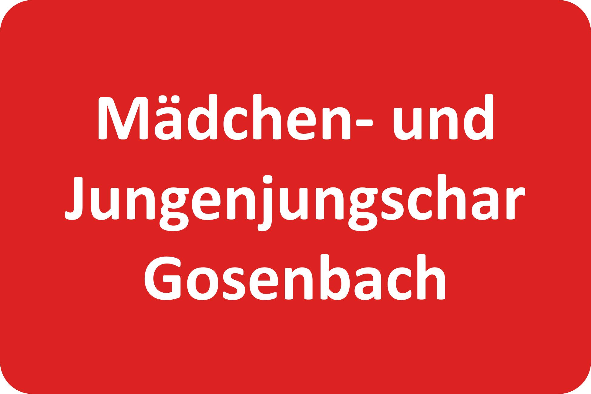 CVJM Mädchen- und Jungenjungschar Gosenbach