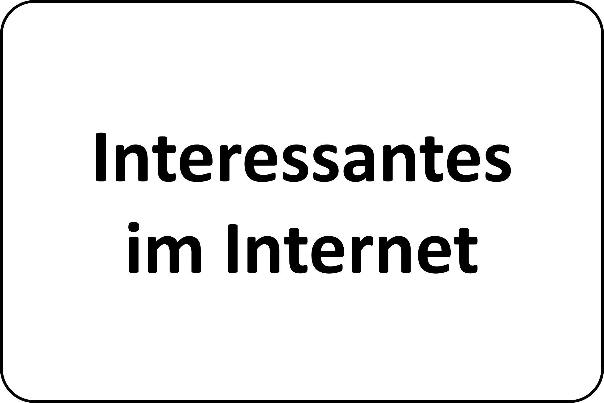 Interssantes im Internet