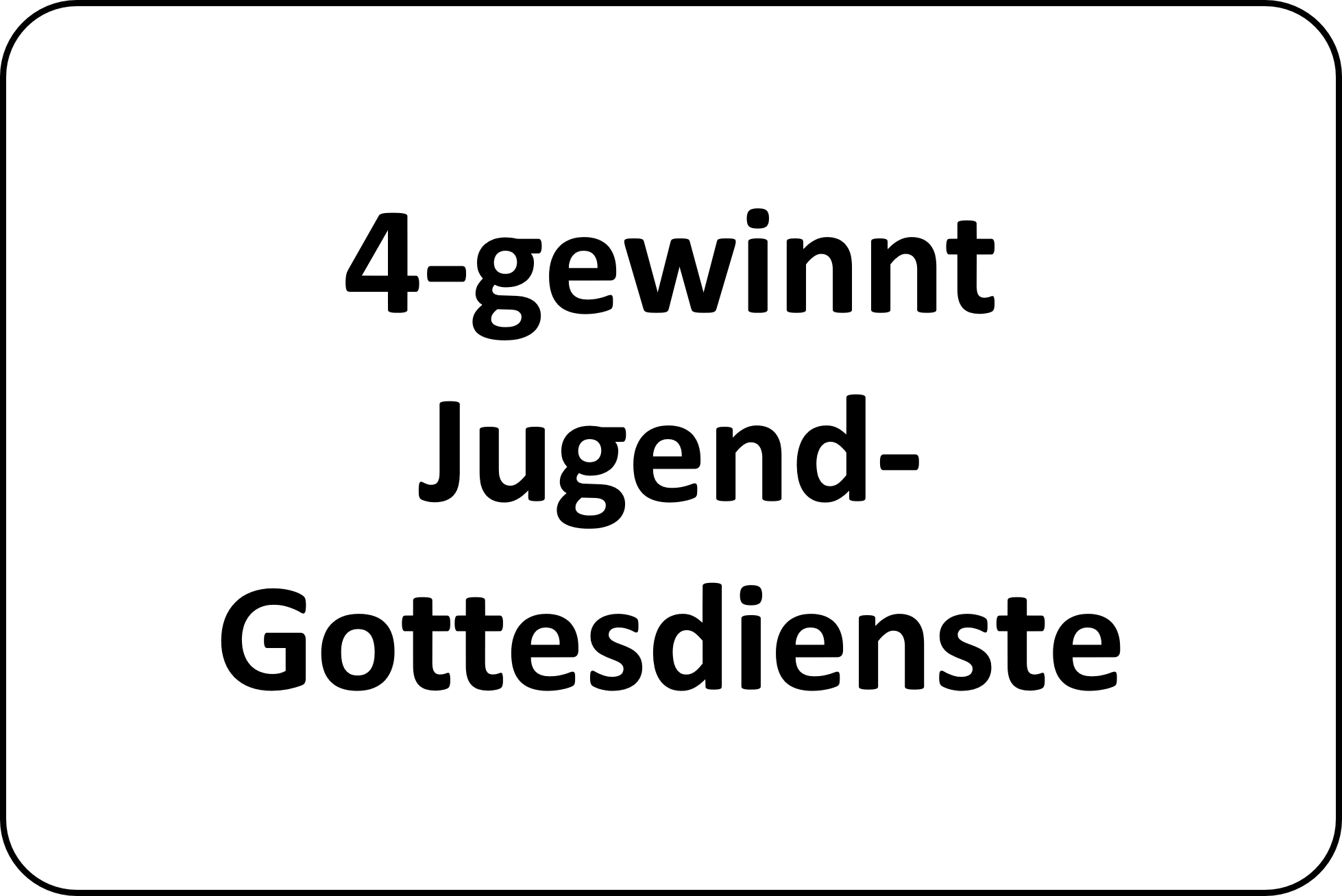 4-gewinnt Jugend-Gottesdienste