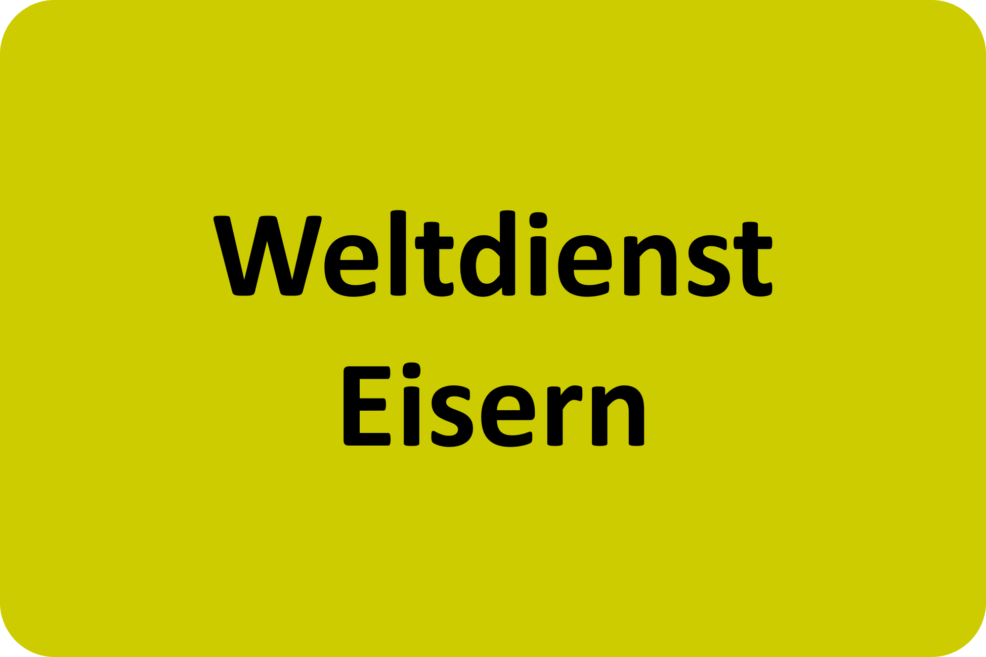 Weltdienst Eisern