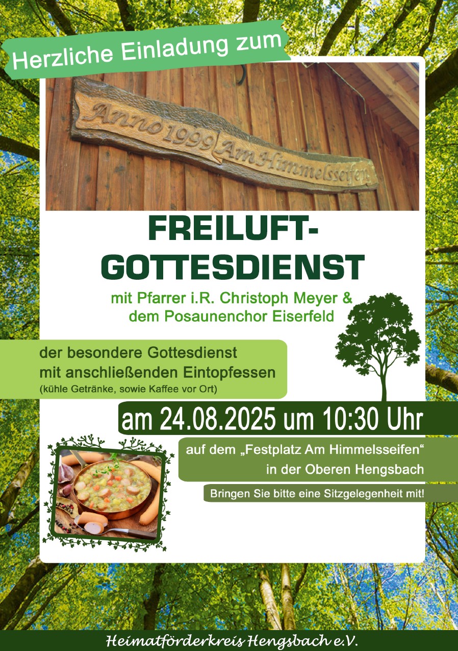 Waldgottesdienst